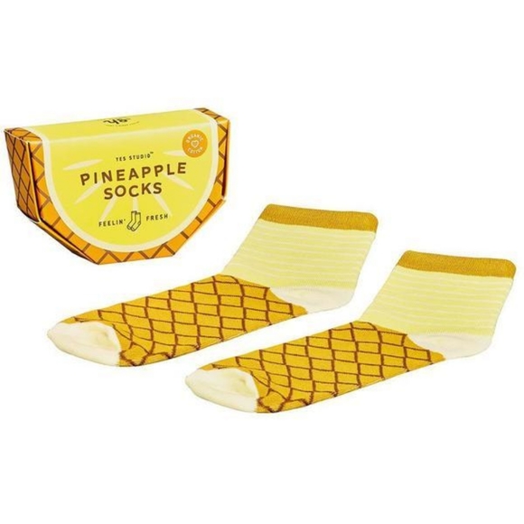 Yes Studio Pineapple Socks. - Picture 3 of 3
